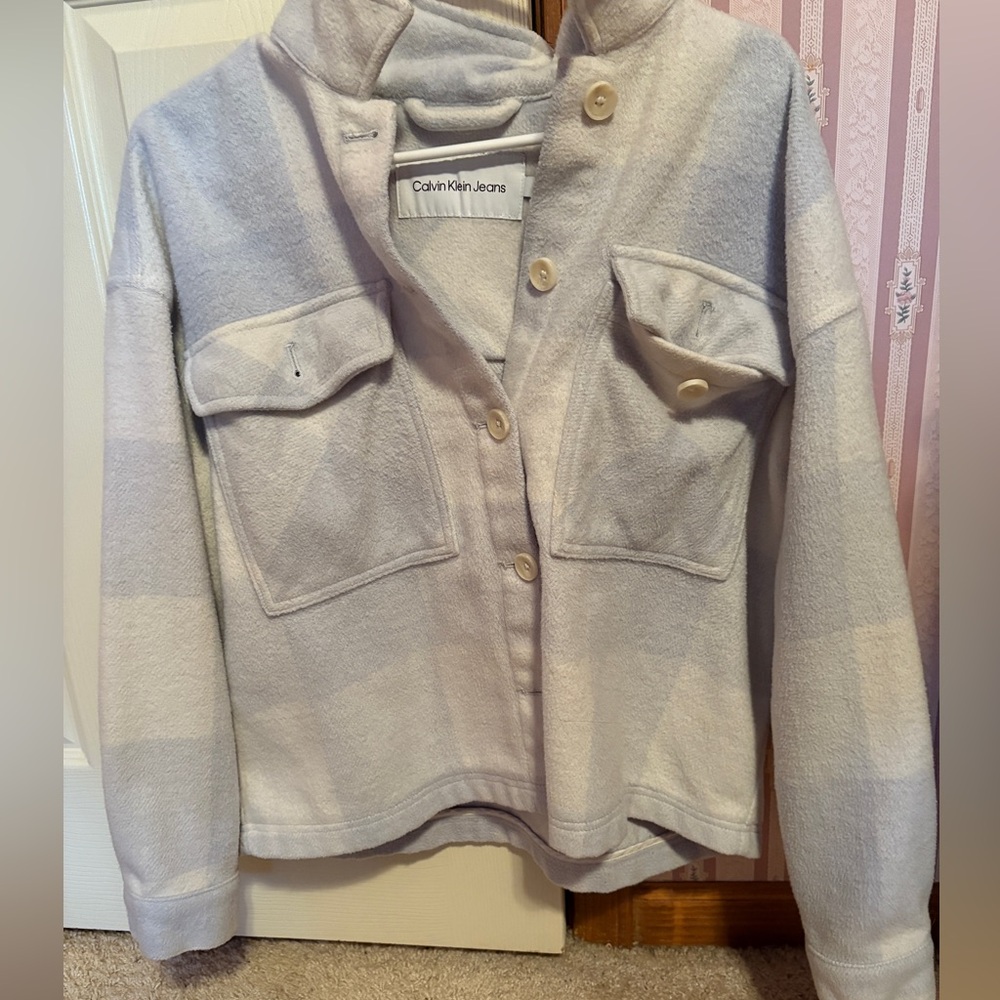 Calvin Klein flannel jacket